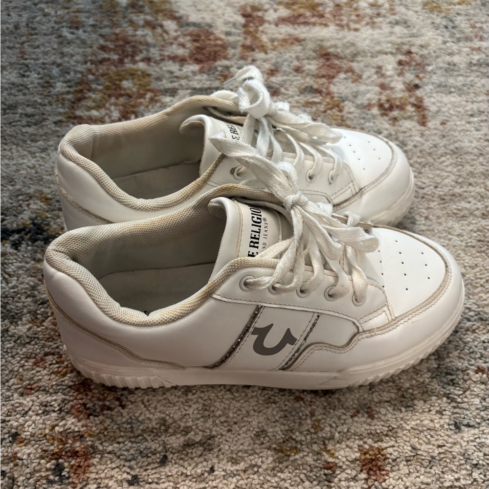 True Religion White Sneakers